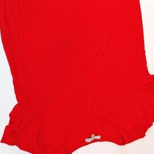 Crew Neck Stretchy Rayon Shirt M